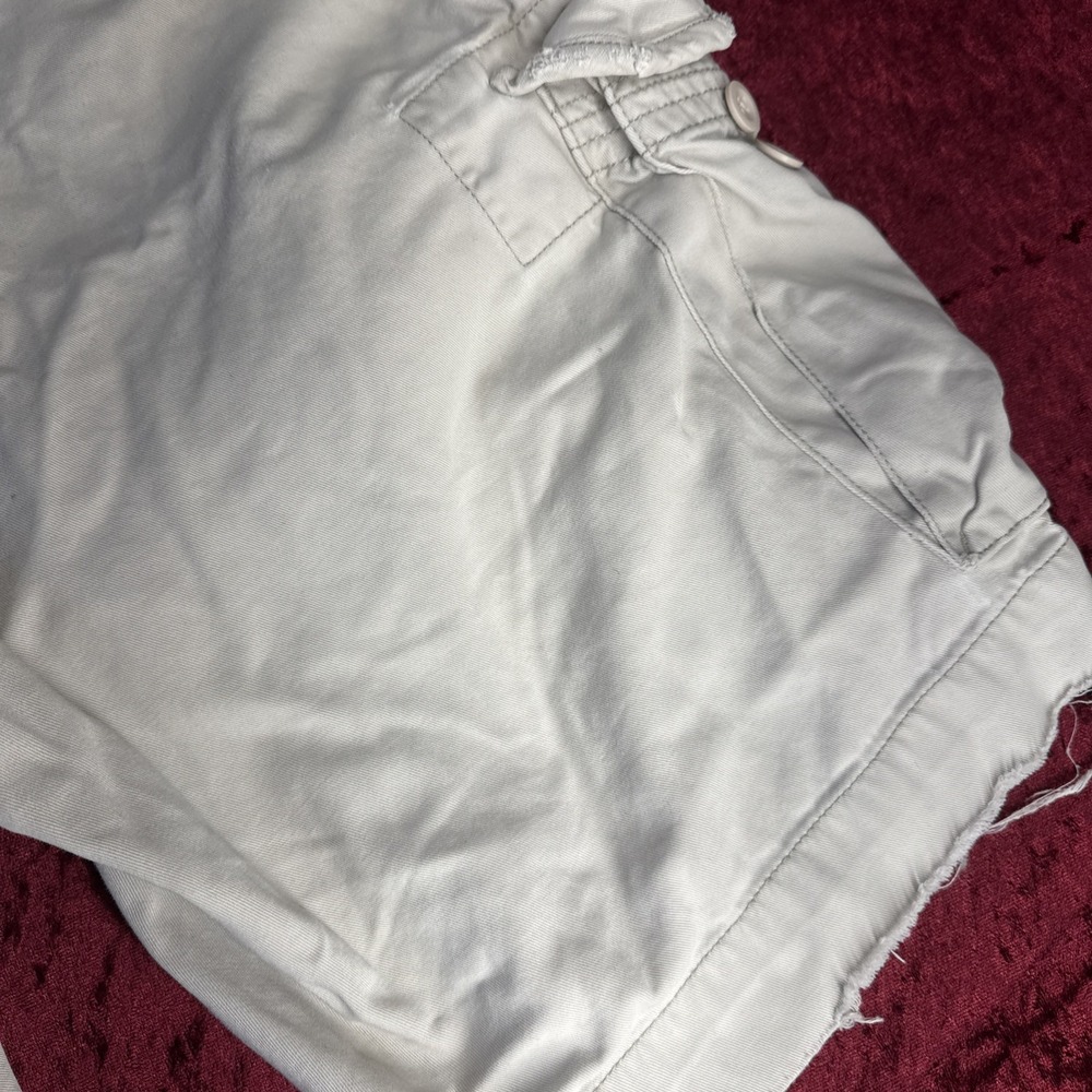 VTG Polo Jeans Co Ralph Lauren Cargo‎ Shorts Mens 36 Beige Relaxed Baggy Utility - Picture 13 of 13